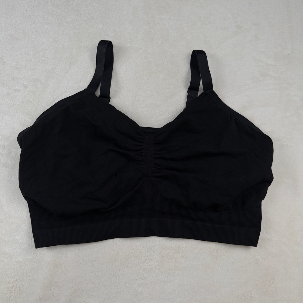 Women's Black Sleep Pumping Bra